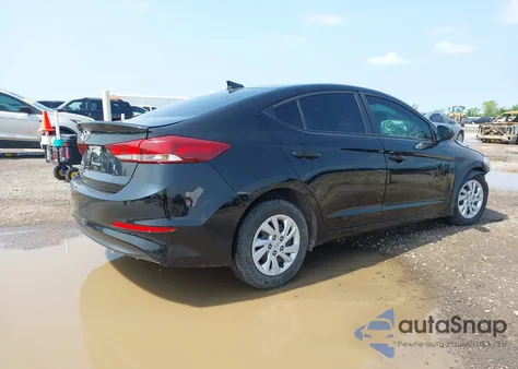 2017 Hyundai Elantra Se from USA, damaged, VIN KMHD74LF4HU415651